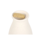 Eleanoras Cream Ribbed Palo Santo Brick Burner 