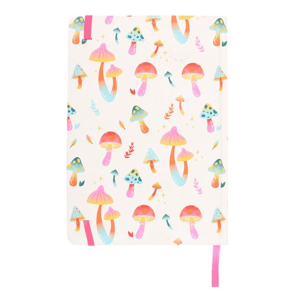 Eleanoras FUNKY FUNGI MUSHROOM PRINT NOTEBOOK Notebooks