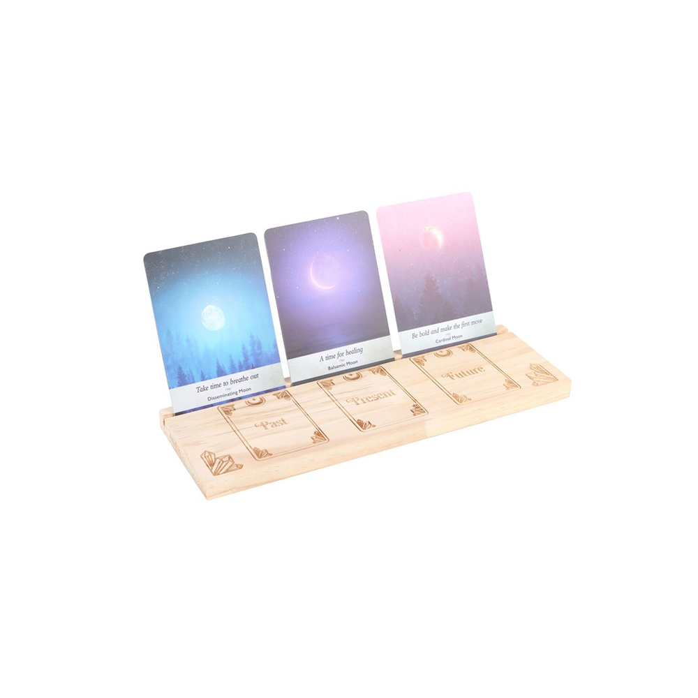 Eleanoras Past Present Future Natural Tarot Card Stand 