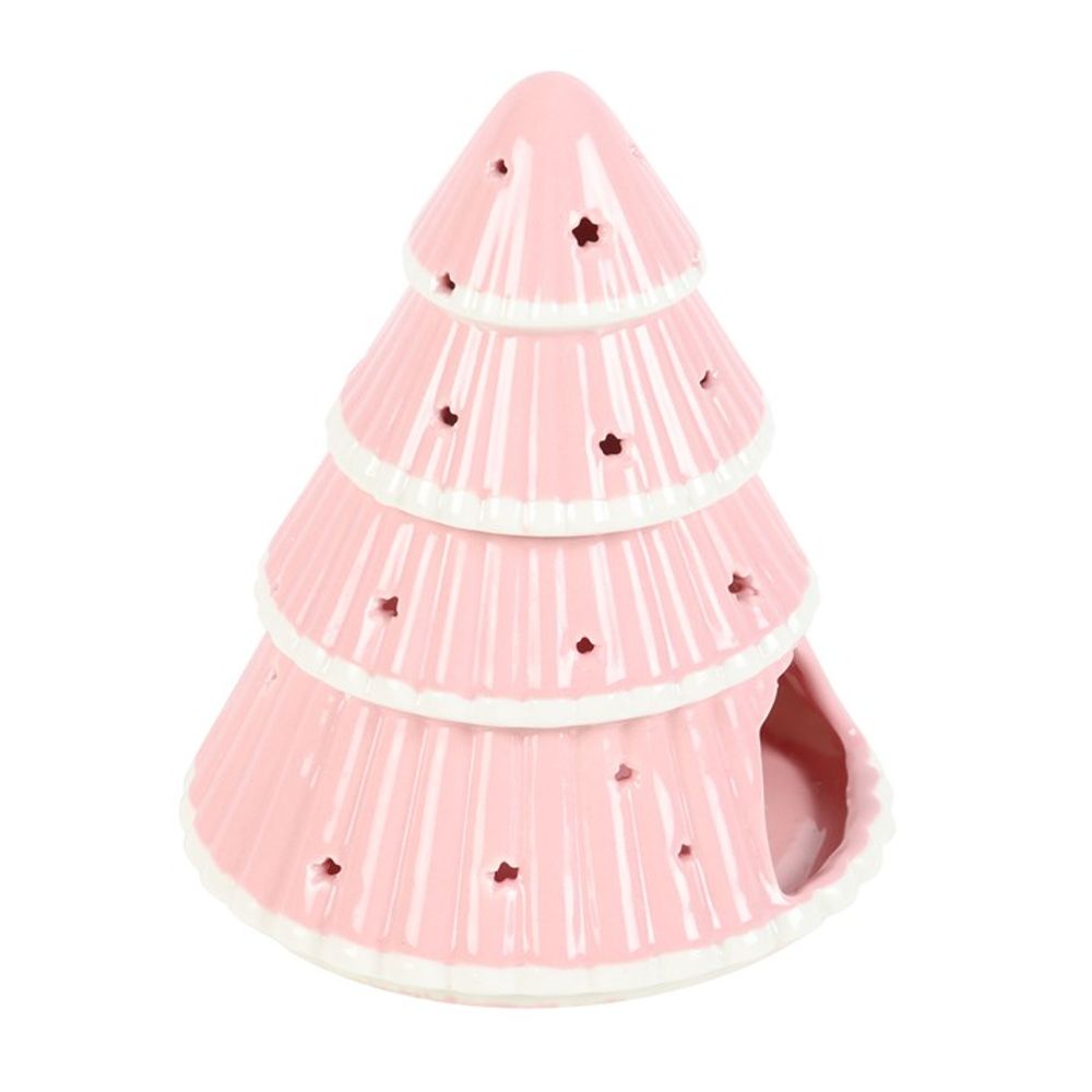 Eleanoras PINK CHRISTMAS TREE OIL BURNER Oil Burners