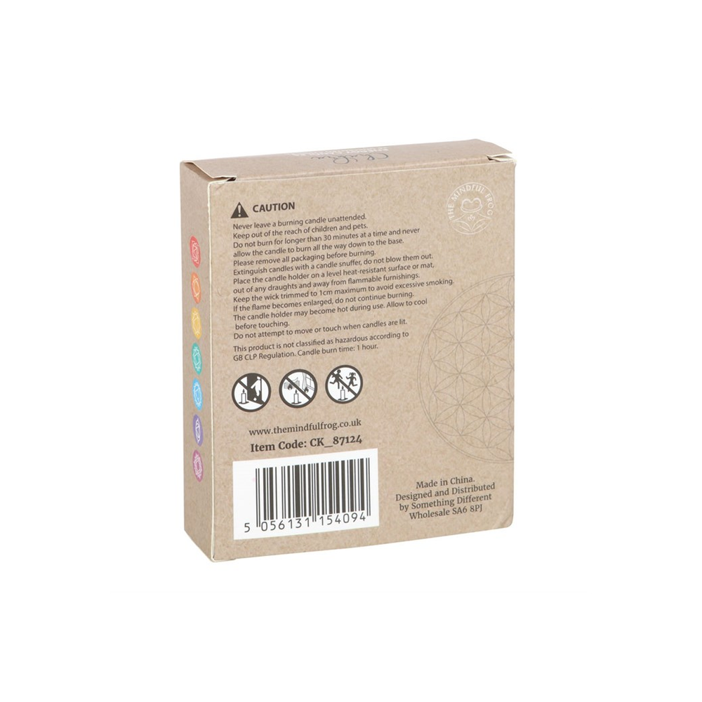 Eleanoras Chakra Energy Pack Of 14 Unscented Candles Candles