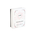 Eleanoras Love Rose Quartz Crystal Chip Potion Bottle Necklace Jewellery