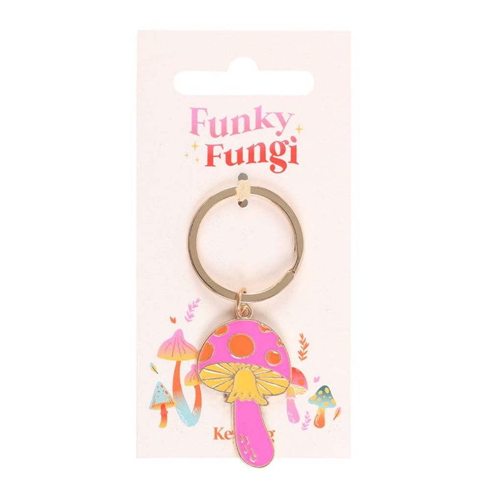 Eleanoras Funky Fungi Mushroom Keyring Keyrings