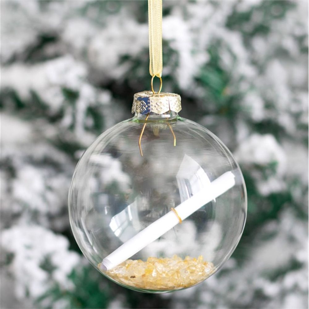 Eleanoras CITRINE MANIFESTATION CHRISTMAS BAUBLE KIT 