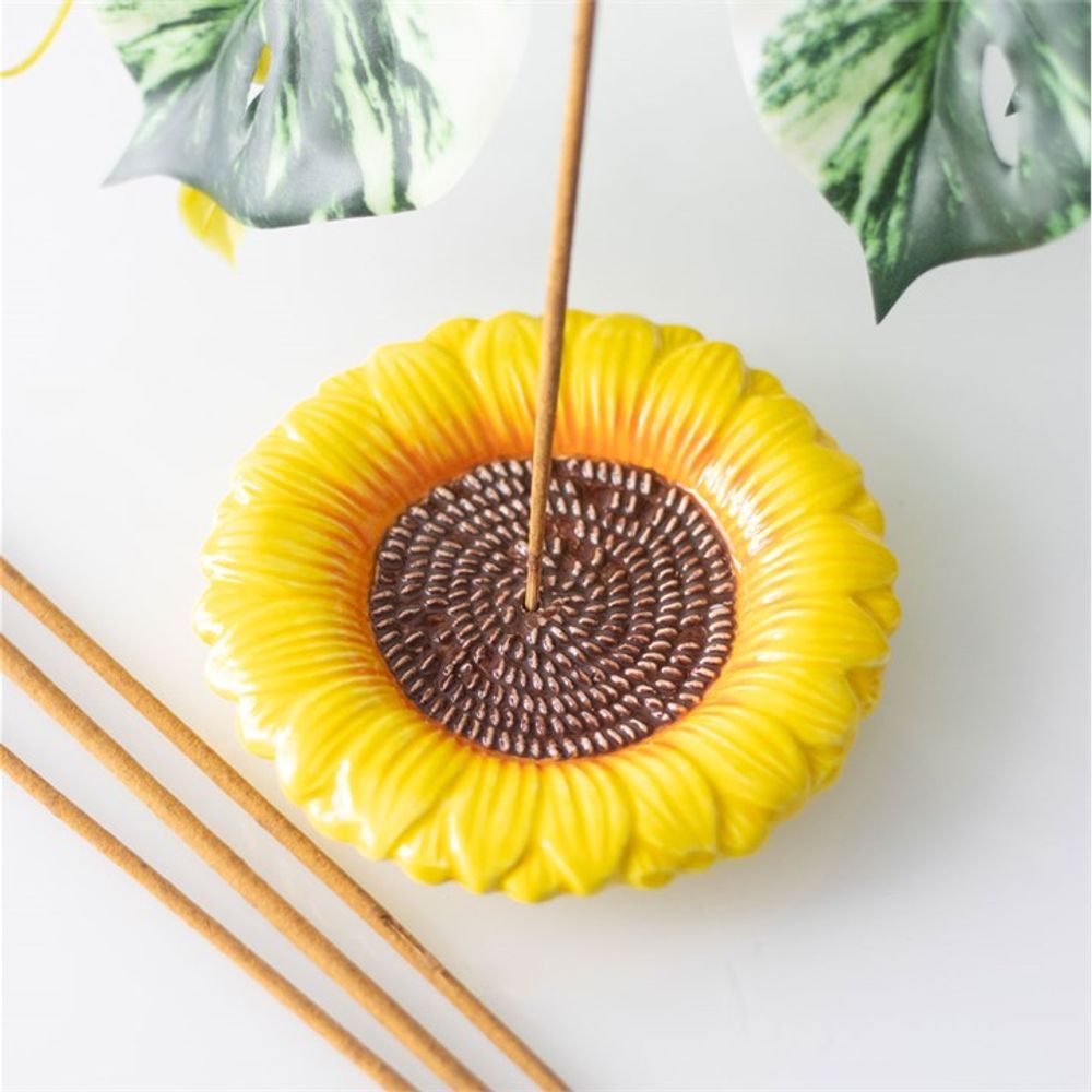 Eleanoras SUNFLOWER INCENSE STICK HOLDER 