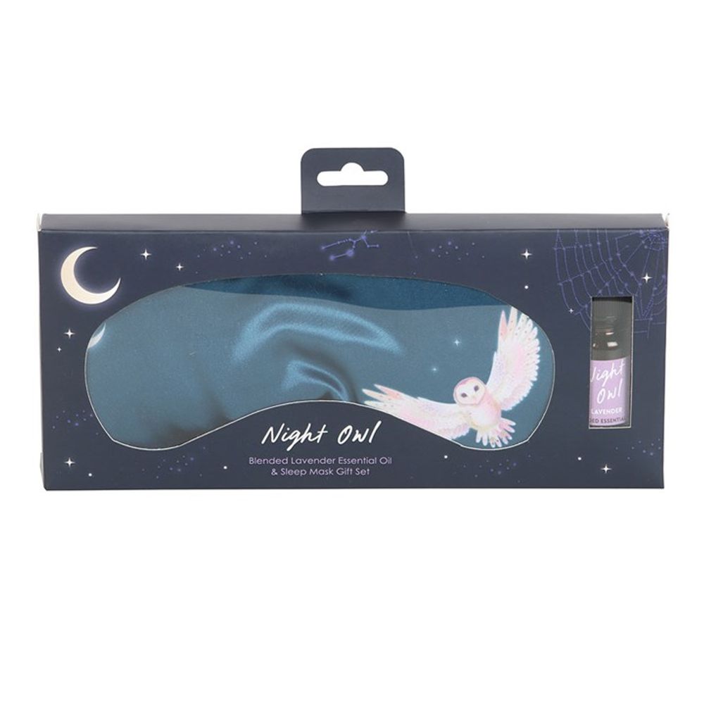 Eleanoras NIGHT OWL SLEEP MASK & ESSENTIAL OIL GIFT SET 