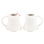 Eleanoras Mr & Mrs Boo Ghost Shaped Mug Set Mugs