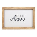 Eleanoras Hello Autumn Wooden Frame Sign Signs & Plaques