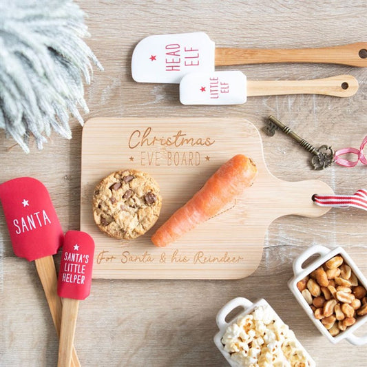 Eleanoras CHRISTMAS EVE WOODEN SERVING BOARD 