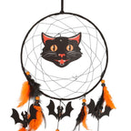 Eleanoras Black Cat Halloween Dreamcatcher Dreamcatchers