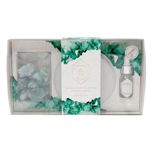 GREEN FLUORITE CRYSTAL OIL DIFFUSER TRAY  from Eleanoras