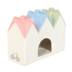 Eleanoras PASTEL HOUSE INCENSE CONE BURNER & TEALIGHT HOLDER 