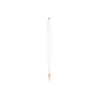 Eleanoras Love Rose Quartz Crystal Chip Potion Bottle Necklace Jewellery