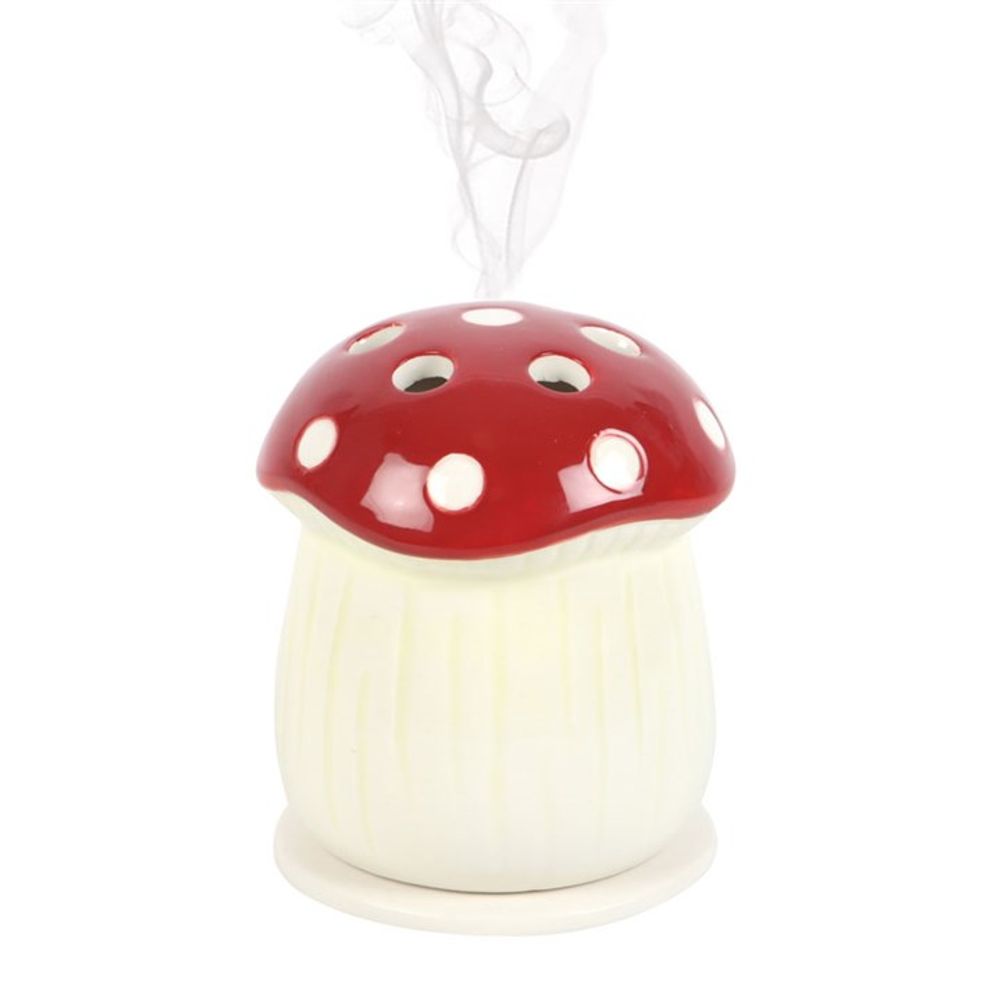 Eleanoras Mushroom Incense Cone Holder Incense Holders
