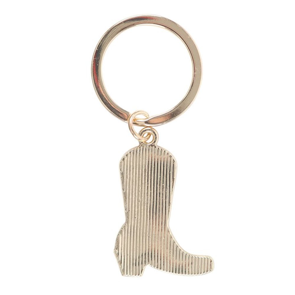 Eleanoras Pink Cowboy Boot Keyring Keyrings