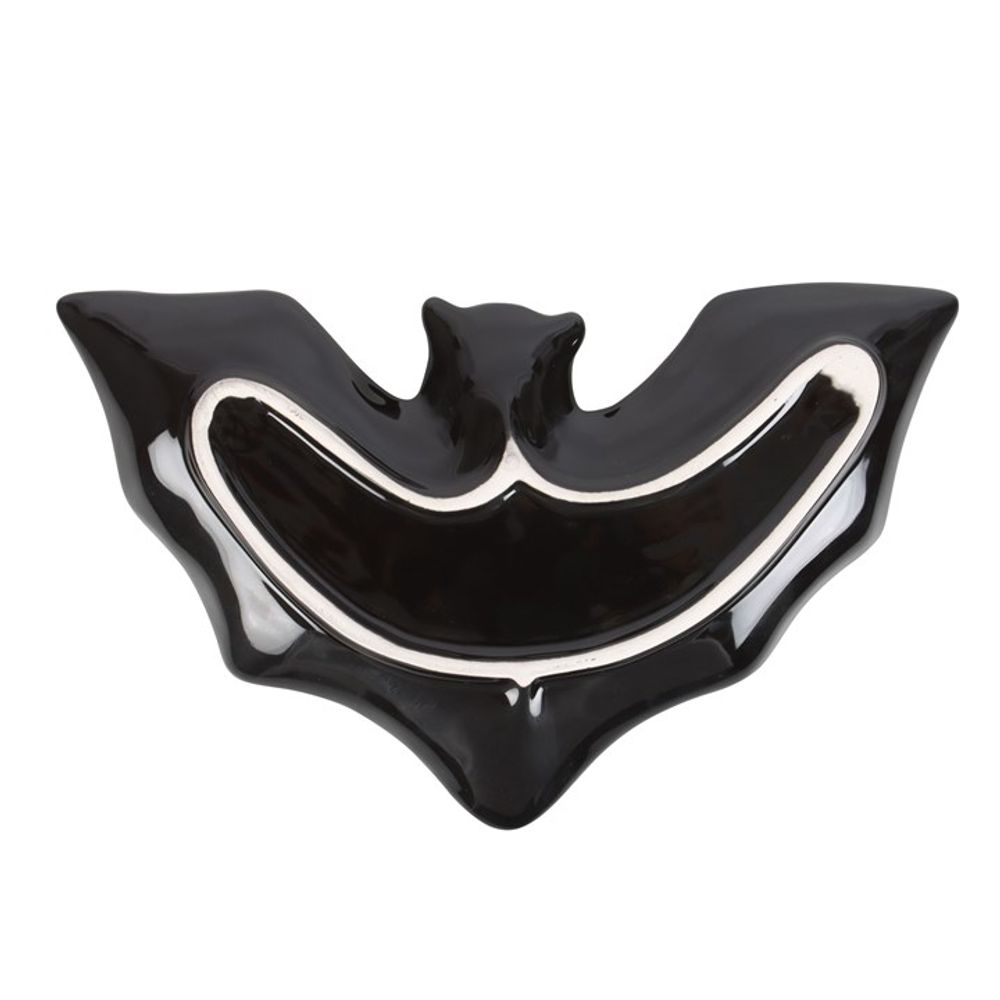 Eleanoras BLACK BAT TRINKET DISH Jewellery Storage