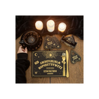 Eleanoras BLACK TALKING BOARD PLANCHETTE COASTER SET Coasters