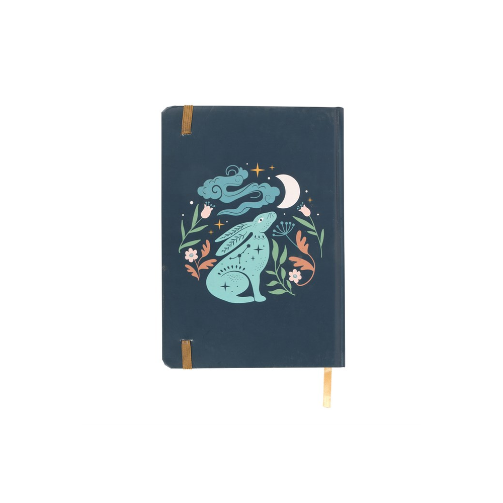 Eleanoras Midnight Hare A5 Notebook Notebooks