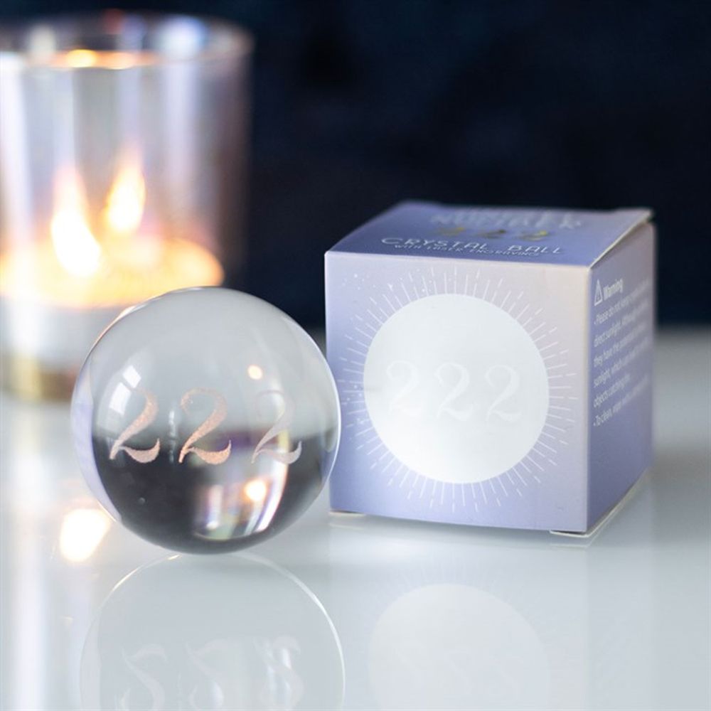 Eleanoras 222 Angel Number Crystal Ball 