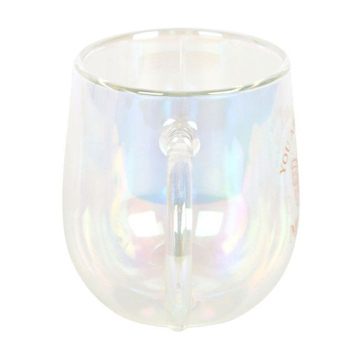 Eleanoras You Are Made Of Magic Iridescent Double Walled Glass Mug Mugs