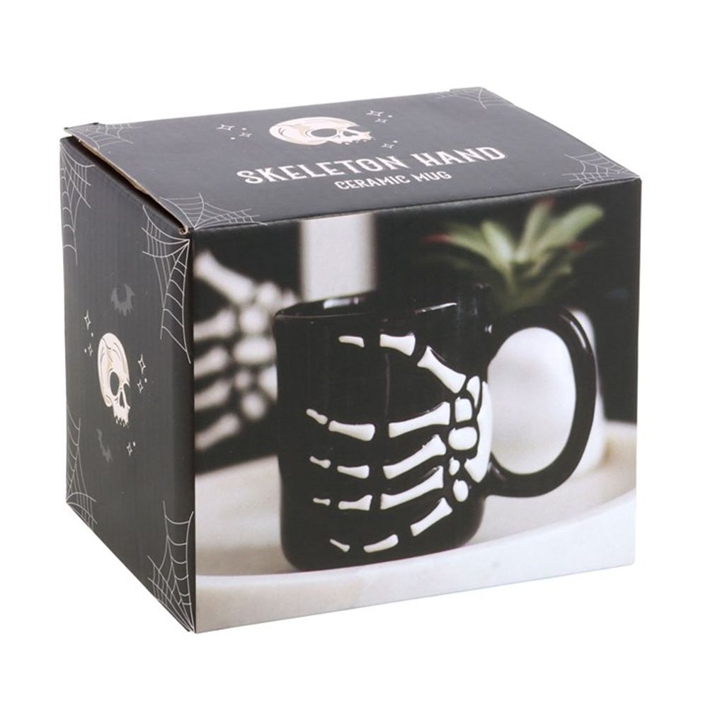 Eleanoras Skeleton Hand Mug Mugs