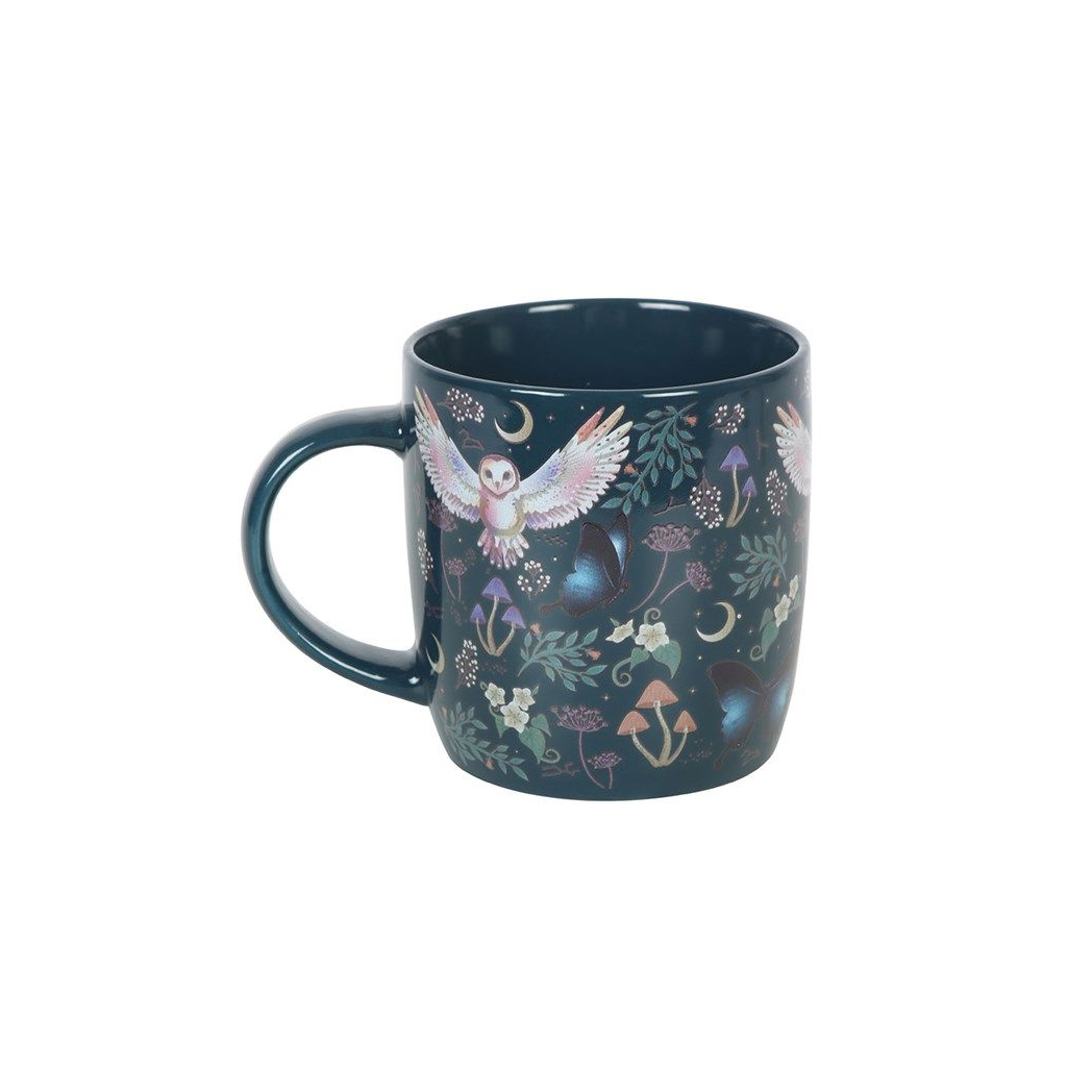 Eleanoras NIGHT FLIGHT ALL OVER PRINT CERAMIC MUG Mugs