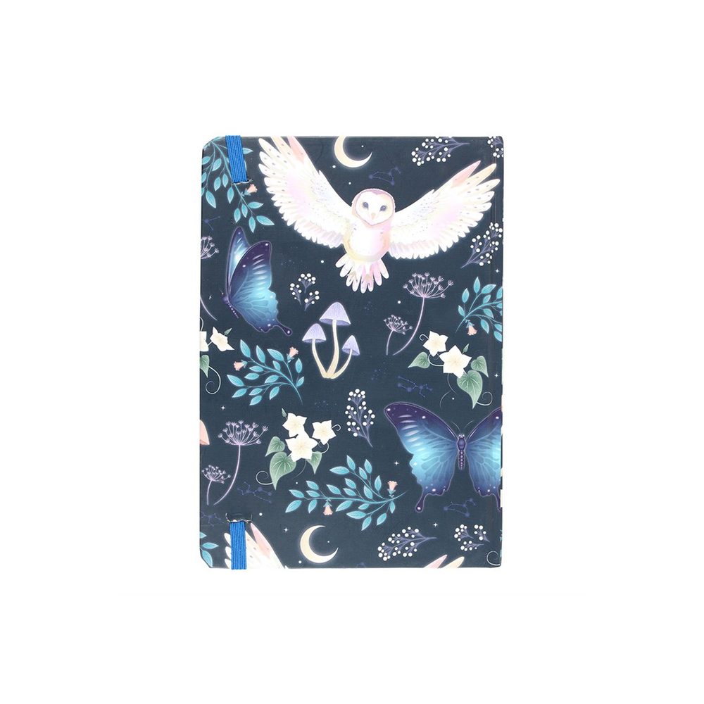 Eleanoras NIGHT FLIGHT OWL A5 NOTEBOOK Notebooks & Journals