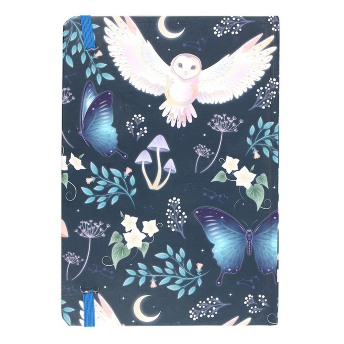 Eleanoras NIGHT FLIGHT OWL A5 NOTEBOOK Notebooks & Journals