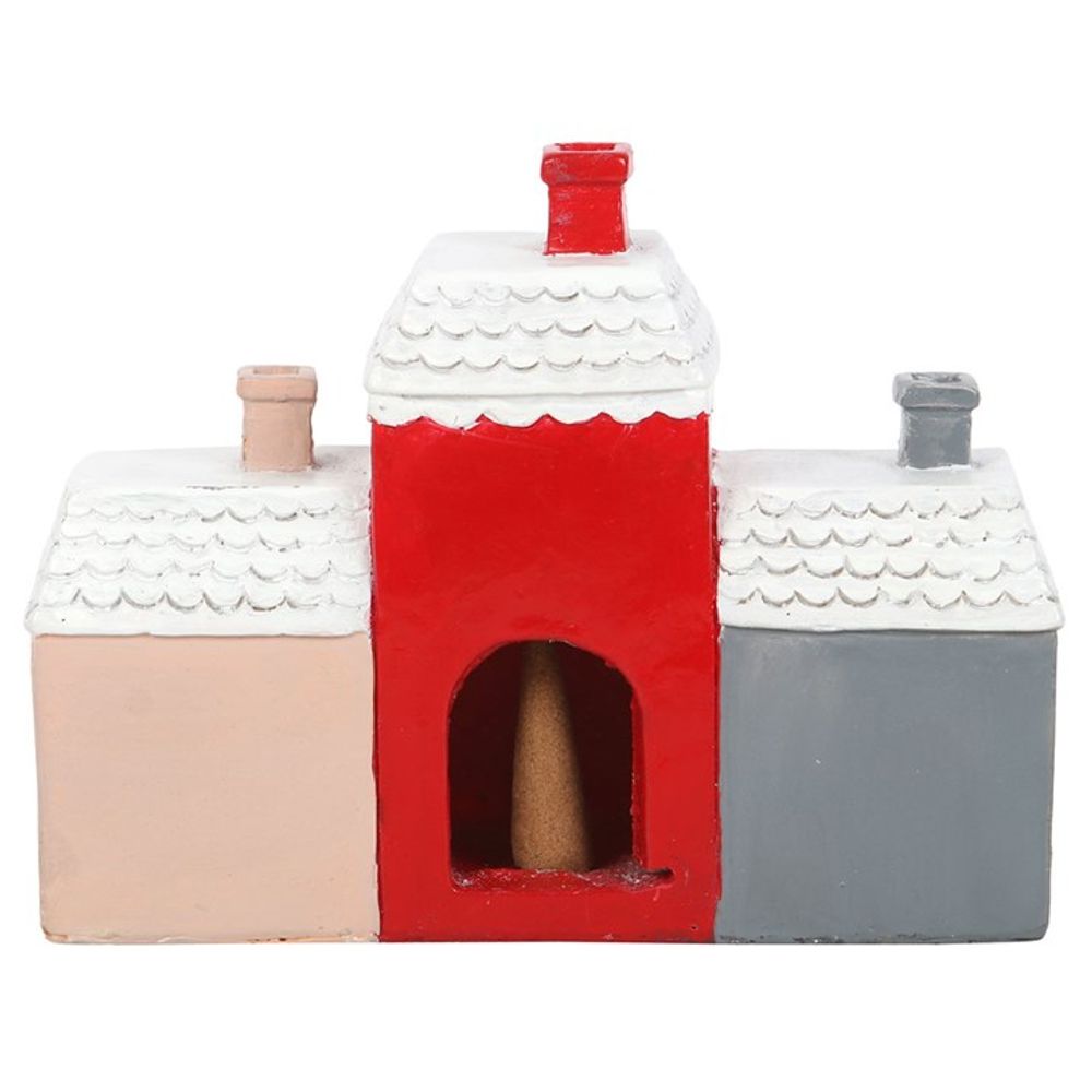 Eleanoras Christmas Village Incense Cone Burner Incense Holders