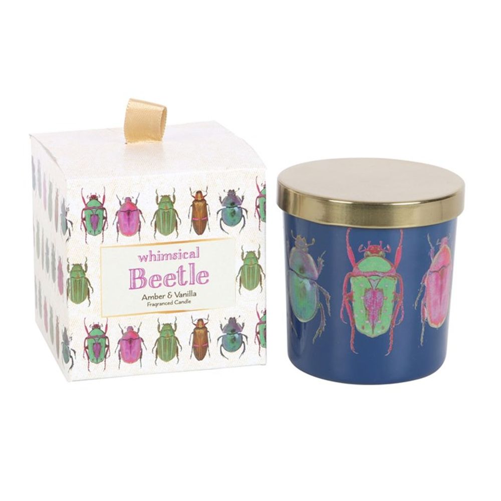 Eleanoras Blue Beetle Candle Candles