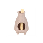 Eleanoras Griege Ribbed Palo Santo Burner 