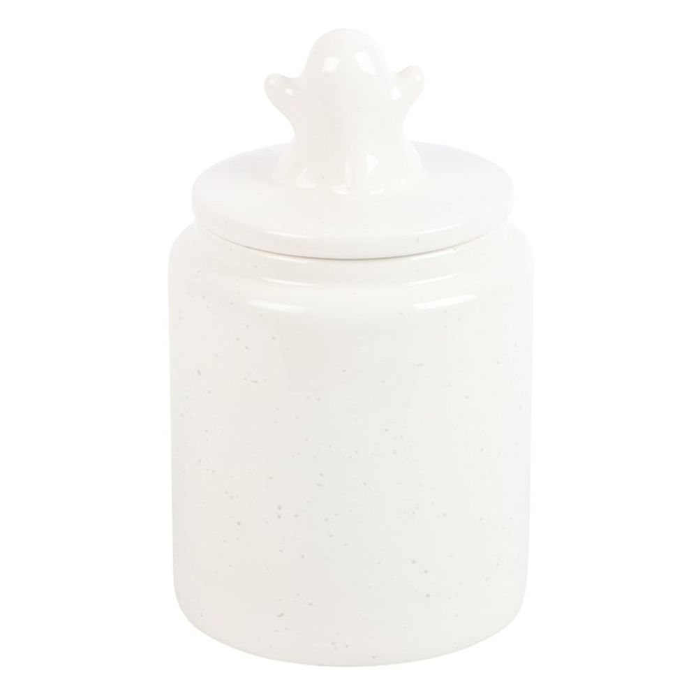 Eleanoras HEY BOO GHOST STORAGE JAR Canisters