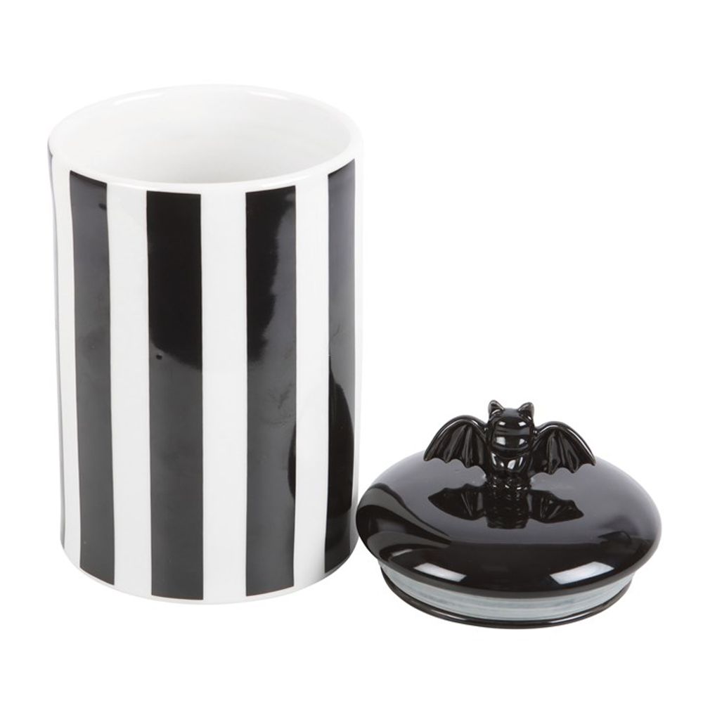 Eleanoras STRIPED BAT STORAGE JAR 