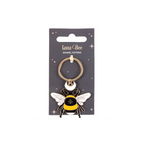 Eleanoras Forest Bee Enamel Keyring Keyrings