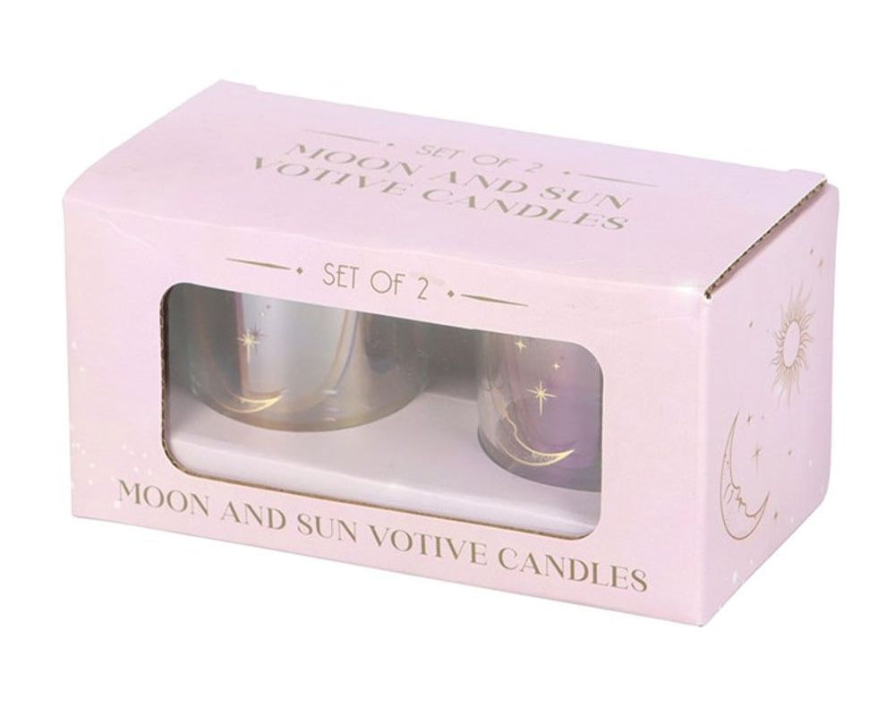 Eleanoras Iridescent Sun & Moon Candle Holders Candle Holders