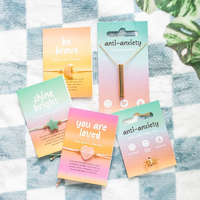 Eleanoras Shine Bright Adventurine Crystal Star Bracelet Jewellery