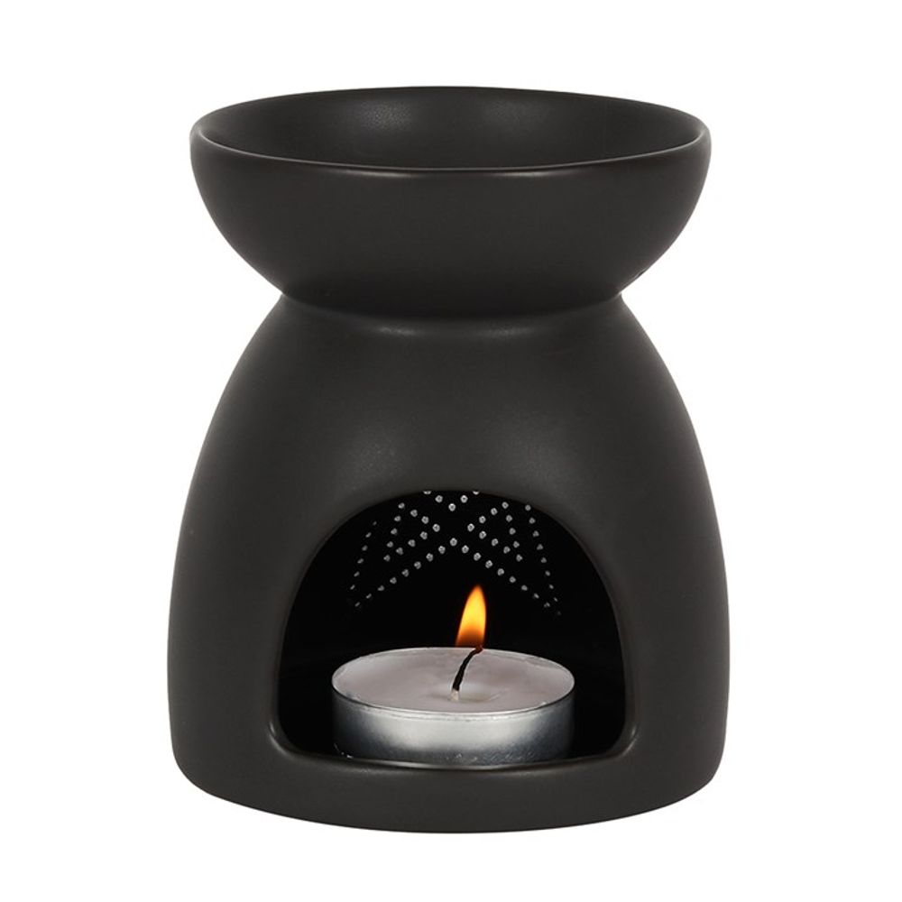 Eleanoras Black Pentagram Cut Out Oil Burner Oil Burners