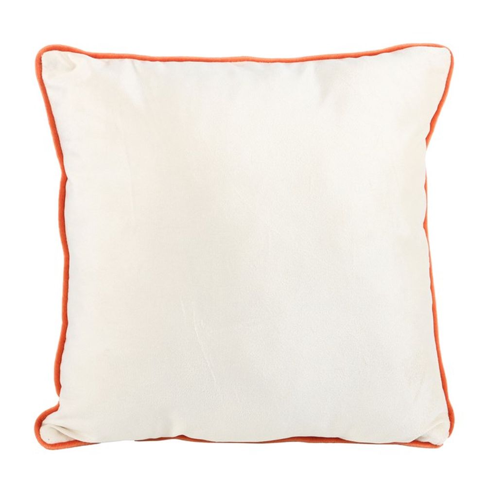 Eleanoras Spooky Cat & Pumpkin Print Cushion Cushions & Covers
