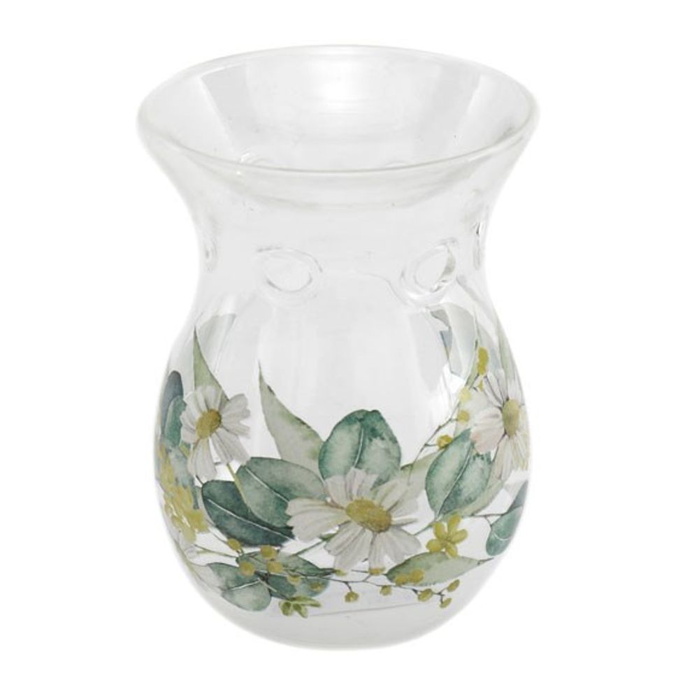 DAISY GLASS OIL & WAX WARMER