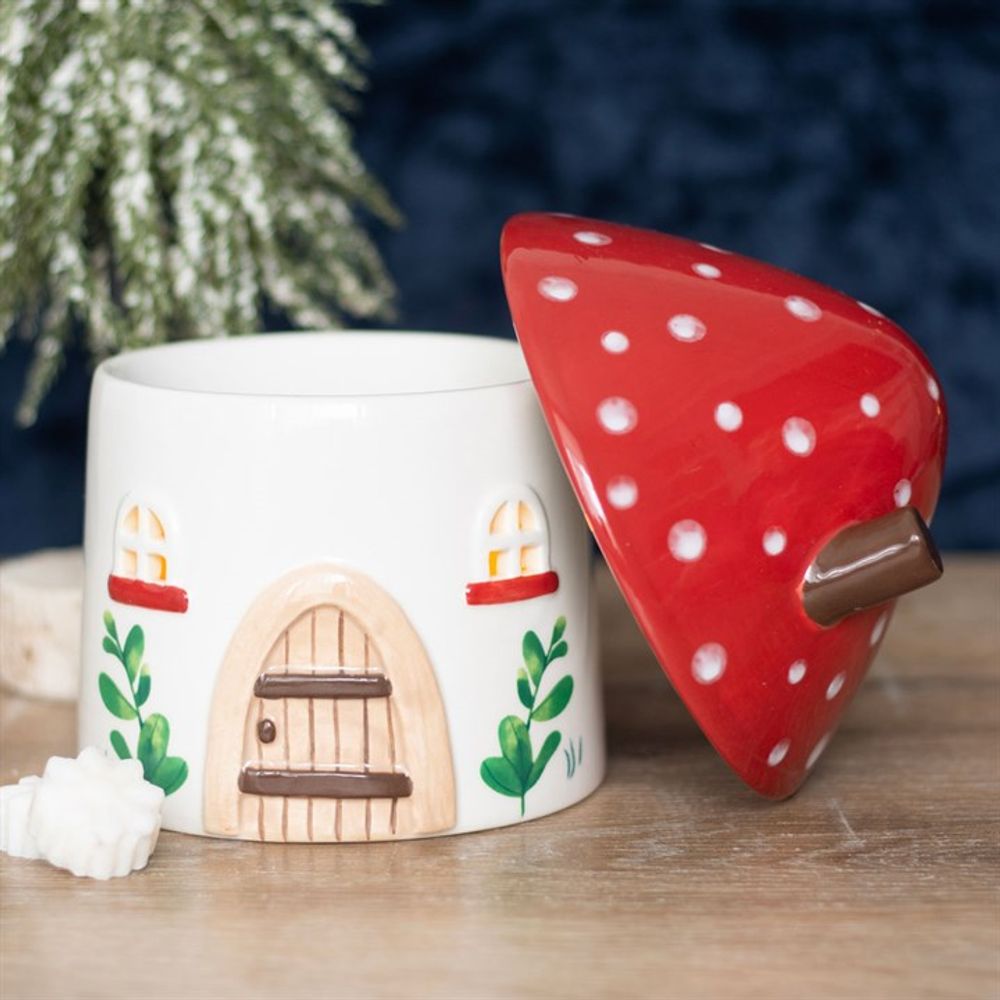 Eleanoras Mushroom House Oil Burner & Wax Warmer Oil Burners