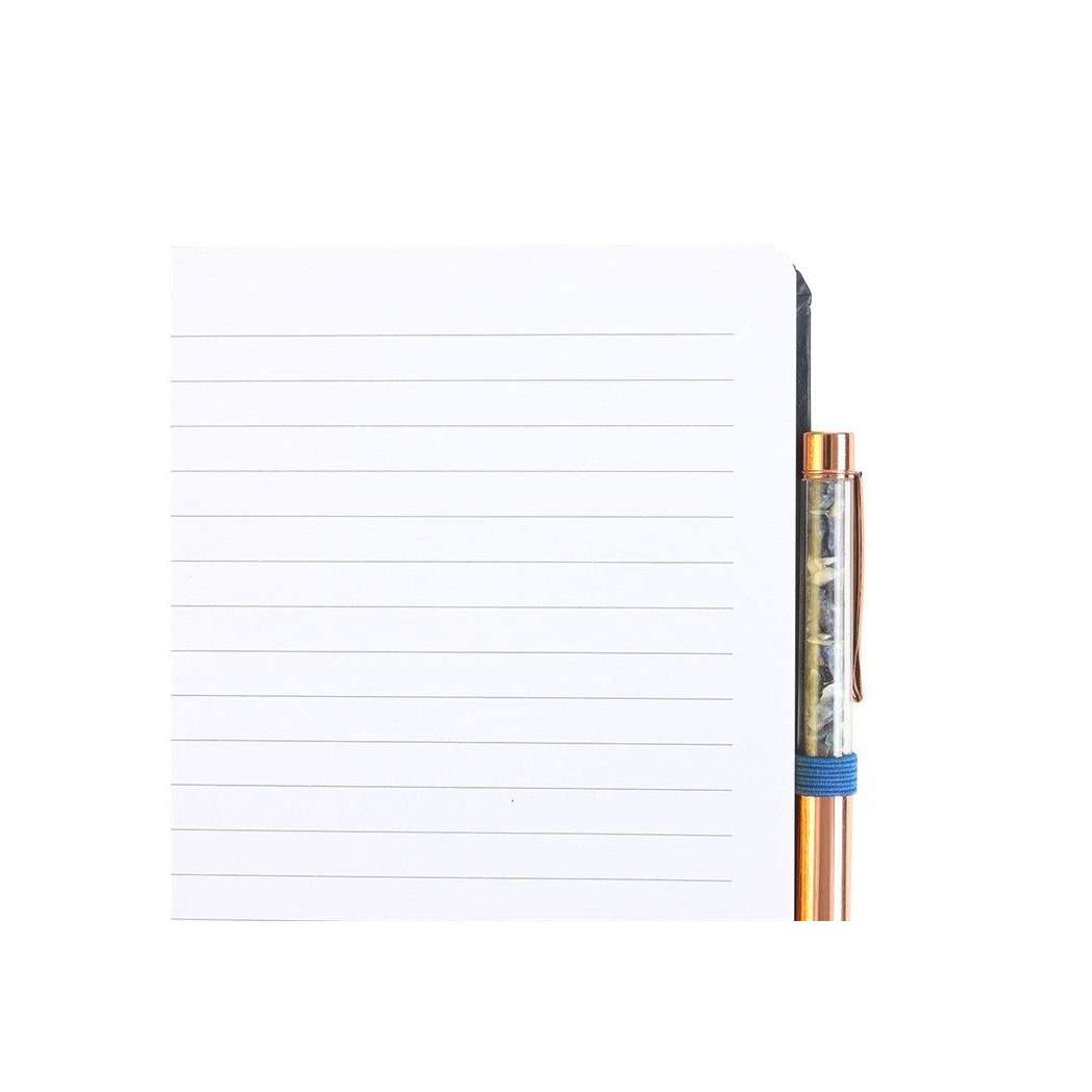Eleanoras Night Owl Journal With Sodalite Pen Notebooks & Journals