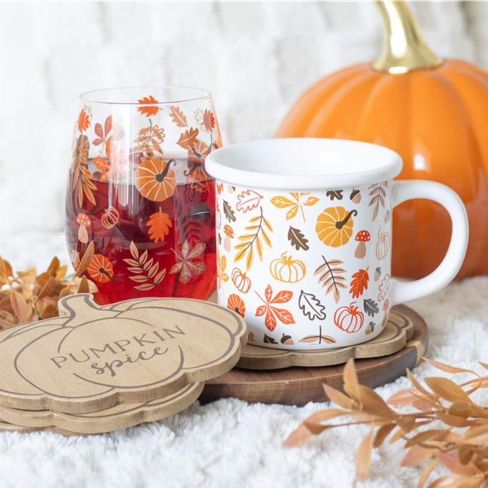 Eleanoras PUMPKIN SPICE COASTER SET Coasters