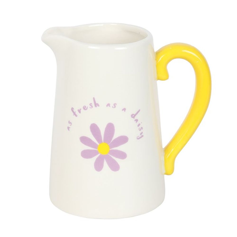 Eleanoras Fresh As A Daisy Ceramic Flower Jug 