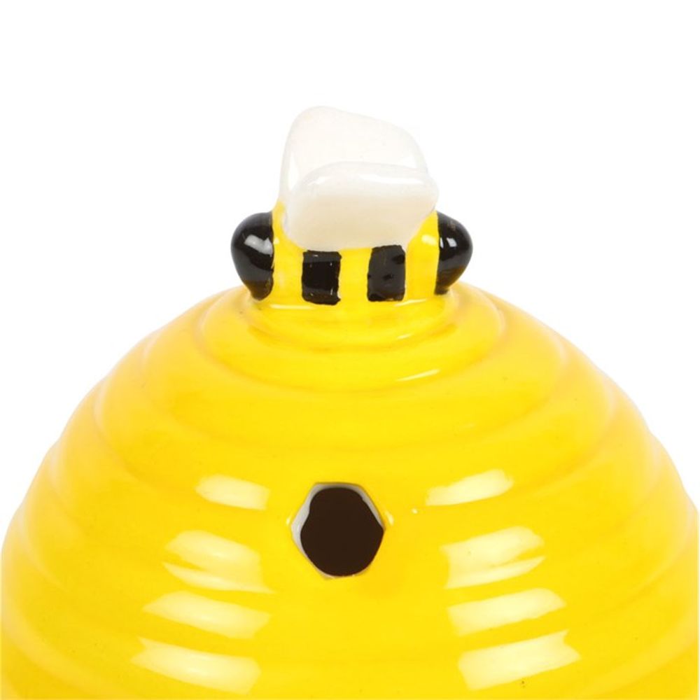 Eleanoras Yellow Beehive Incense Cone Holder Incense Holders