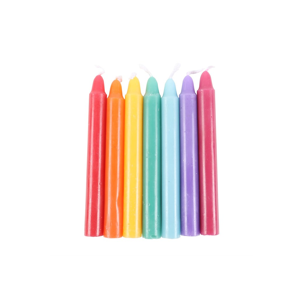 Eleanoras Chakra Energy Pack Of 14 Unscented Candles Candles