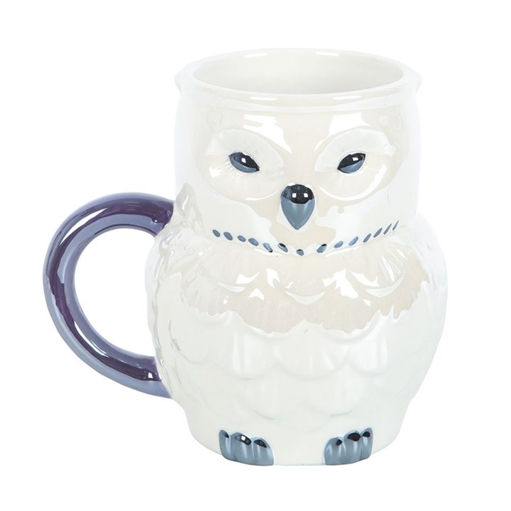 Eleanoras OWL SHAPED IRIDESCENT MUG Mugs