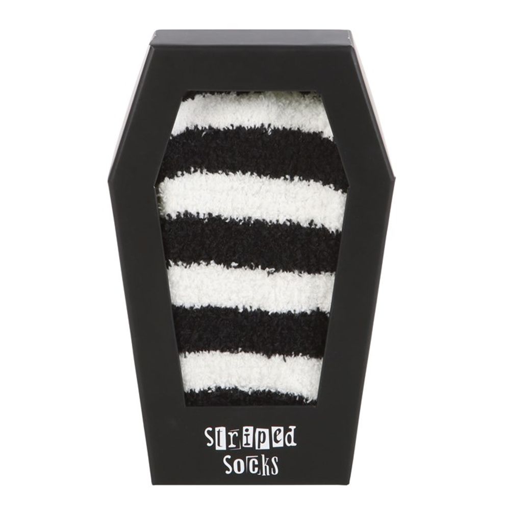 Eleanoras STRIPED SOCKS IN A COFFIN GIFT BOX Socks