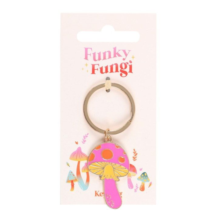 Eleanoras Funky Fungi Mushroom Keyring Keyrings