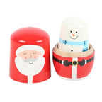 Eleanoras Christmas Russian Nesting Doll Set Figurines & Sculptures