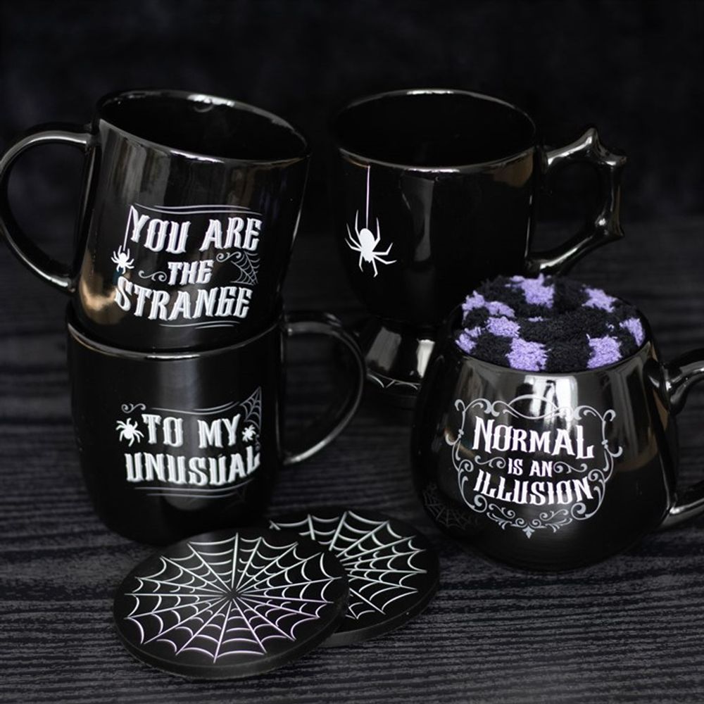 Eleanoras Normal Is An Illusion Gothic Mug & Socks Set Mugs
